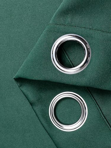 Rideaux occultants en polyester uni avec isolation thermique