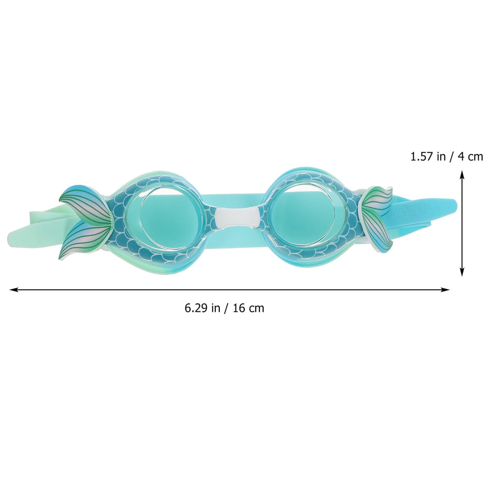 HANABASS gafas de natación para niños disfraces de niñas ropa de niños vestidos de niño vestido para niños chica gafas natación niño gafas de natación niños gafas de niños PC Blue