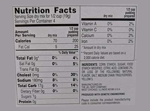 My T Fine Pudding, Lemon, 2.75 Ounce (Pack Of 12) #TOP4