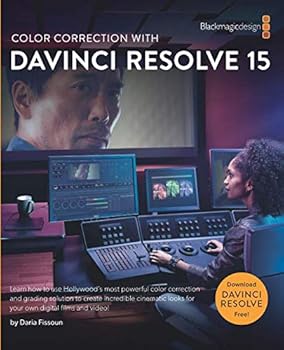Paperback Color Correction with DaVinci Resolve 15 Book