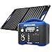 Produktbild DENQBAR Solargenerator NQB 300 mit Solarpanel NQB S100, 281Wh Mobiler Stromspeicher mit 230V, 100W Solarmodul - Für Reise, Camping, Outdoor, Wohnmobil und als Notstromaggregat