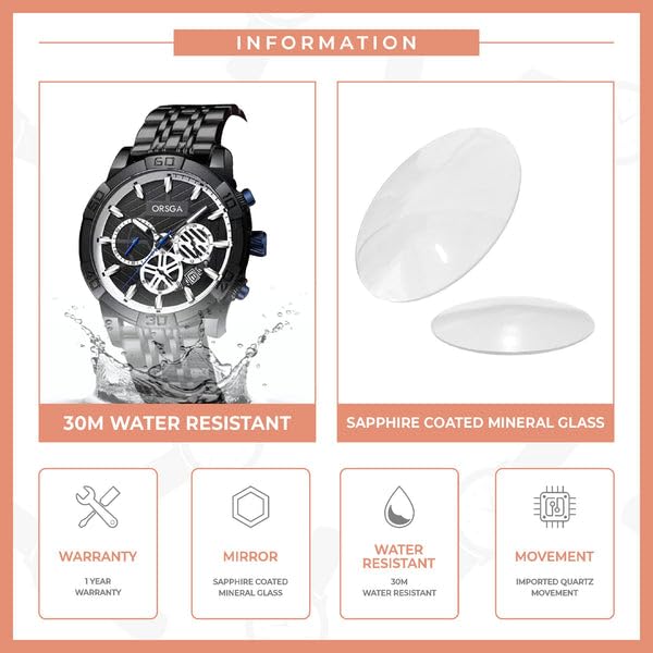 Image of ORSGA Magnum Analog Dial Men's Watch