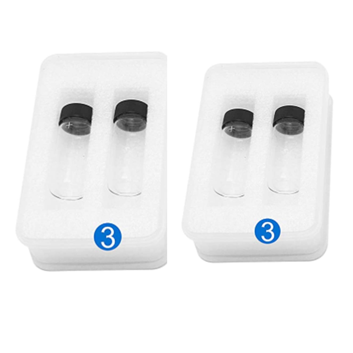 NEWTRY 4 Sample Bottles (Two Sets) for Digital Water Turbidity Meter SGZ-200BS