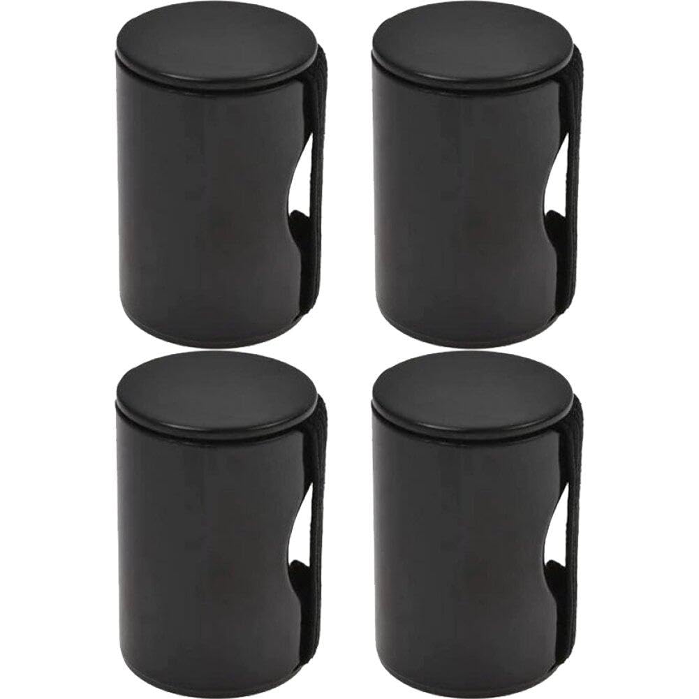 Luxylei 4 Pcs Shaker Finger Sand Shakers Instruments Finger Hammer Finger Shot Sand Ring for Guitar Ukulele