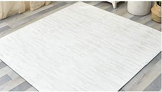 木目調 ジョイントマット タイルマット おしゃれ カーペット カーペットタイル フローリング 白 傷防止 ジョイント マット 30*30*1x42 階下への防音 床の傷などの保護にジョイント式ウッドカーペット パズルマット