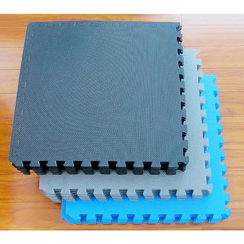 image for BalanceFrom Puzzle Exercise Mat with EVA Foam Interlocking Tiles for M