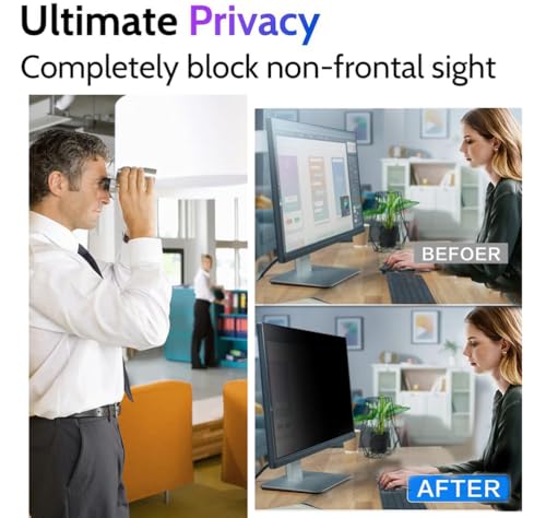 Protector anti fatiga visual extraíble de 490mm*317mm para reducir el cansancio ocular 3