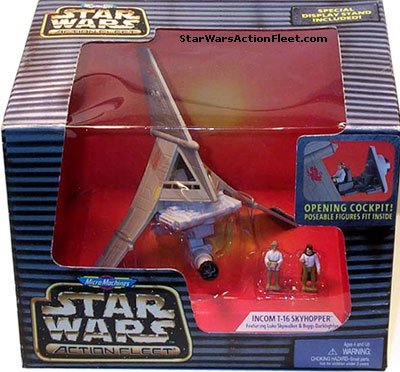 Star Wars Action Fleet T-16 SKYHOPPER Rare Micro Machines set