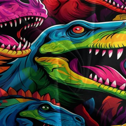 Funda nórdica de dinosaurio suave para niños que buscan una cama cómoda y divertida 8