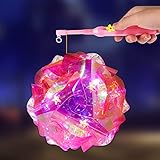 【Alta calidad】: la linterna para niños con barra LED está hecha de material de PVC colorido, que es impermeable, no tóxico, inodoro, inofensivo, respetuoso con el medio ambiente y te trae una vida saludable. Con LED de alta calidad, la barra de linterna quema cinco veces más que las bombillas de tungsteno normales, es más ecológica y ahorra energía. Y cada mástil de linterna está certificado según RoHS & EN 71 1-2-3. Además, la carcasa del soporte de la lámpara está hecha de resina, lo que es estable e irrompible.