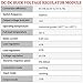 Weewooday 10 Pieces DC-DC Buck Voltage Regulator Module 6-24V 12V/24V to 5V 3A USB Charger Module Buck Converter Regulator