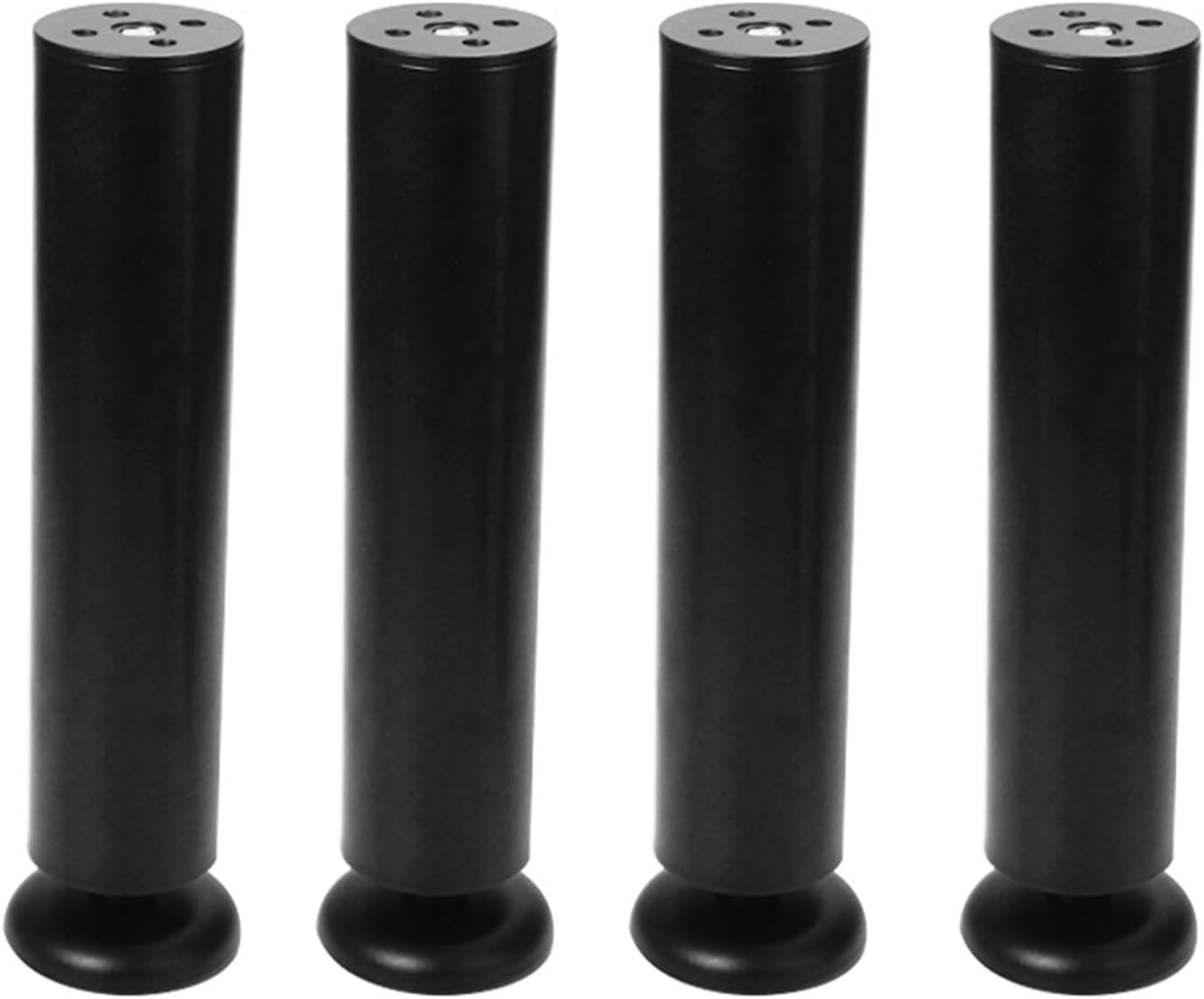 Rhllvj Black Metal Adjustable Furniture Feet Sofa Support Legs Tv Cabinet Coffee Table Support Legs Bathroom Table Legs(,250Mm (9.84In))