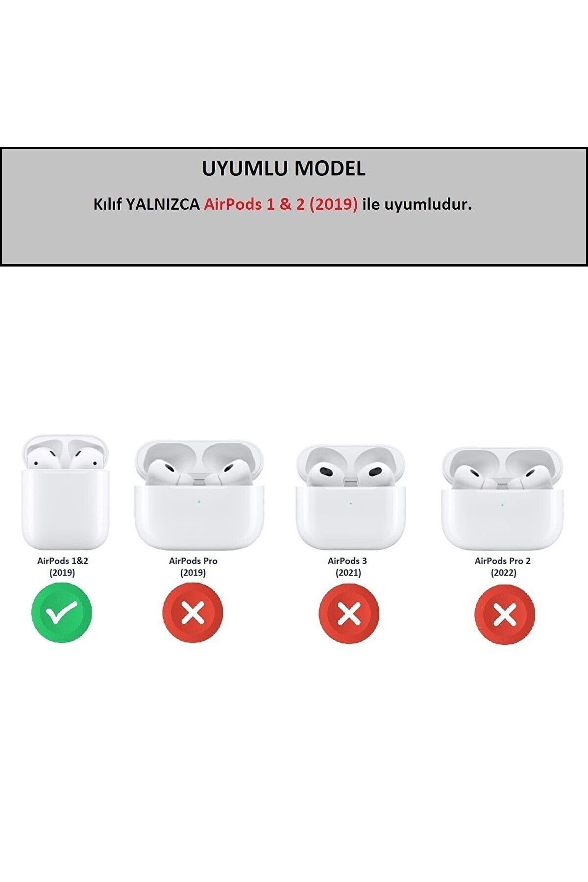PSR aksesuar (5913) Nintendo/Cartoon Figürlü Silikon Kulaklık Kılıfı Airpods 1. Nesil / 2. Nesil ile uyumlu