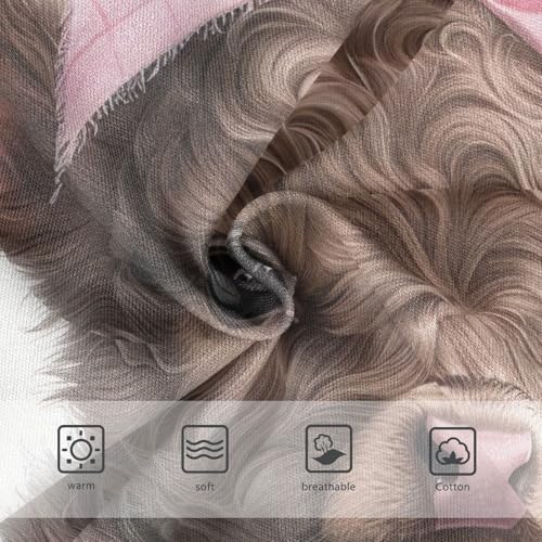 Cute Highland Cow Calf Girls Underwear, Toddler Girl Panties, Girls' Cotton Brief Underwear, 2–8 Years3