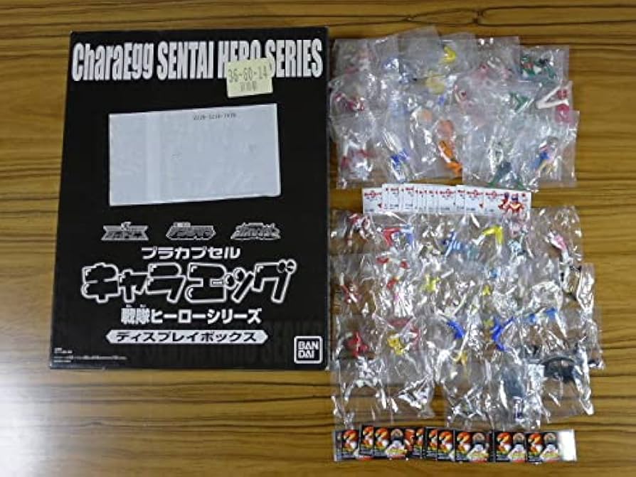 Amazon | キャラエッグ戦隊ヒーローシリーズ コンプリートセット