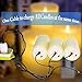 Autbye Flameless Candles Electric 2025 Rechargeable Edition, Extra Bright Ivory LED Pillars, Real Wax Dripless Flickering Smart Candles with 10-Key Remote Control (3 Pack)