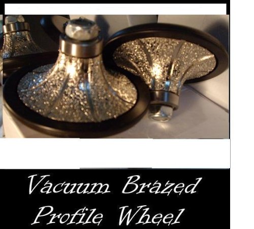 B20(3/4") Demi-bullnose/Roundover Diamond Hand Profiler/Router Bits with 5/8-11 Thread