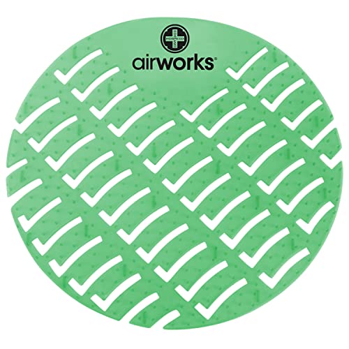 Hospeco - CC-005 Airworks AWUS005-BX Dark Green Evergreen Urinal Screen (Box of 10)