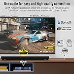 OXS S5 Sound bar for TV with HDMI eARC, Dolby Atmos 3.1.2 Built-in Subwoofer, Center Speaker, Bluetooth & Multi Wired Connection, 5 EQ, 4K HDR Passthrough, 230W, Home Theater Audio Wall Mounted - Image 4