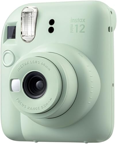 Miniatura 3 de FUJIFILM INSTAX Mini 12 - Cámara de película instantánea  Verde menta con película instantánea Instax Mini  40 exposiciones + paquete de accesorios