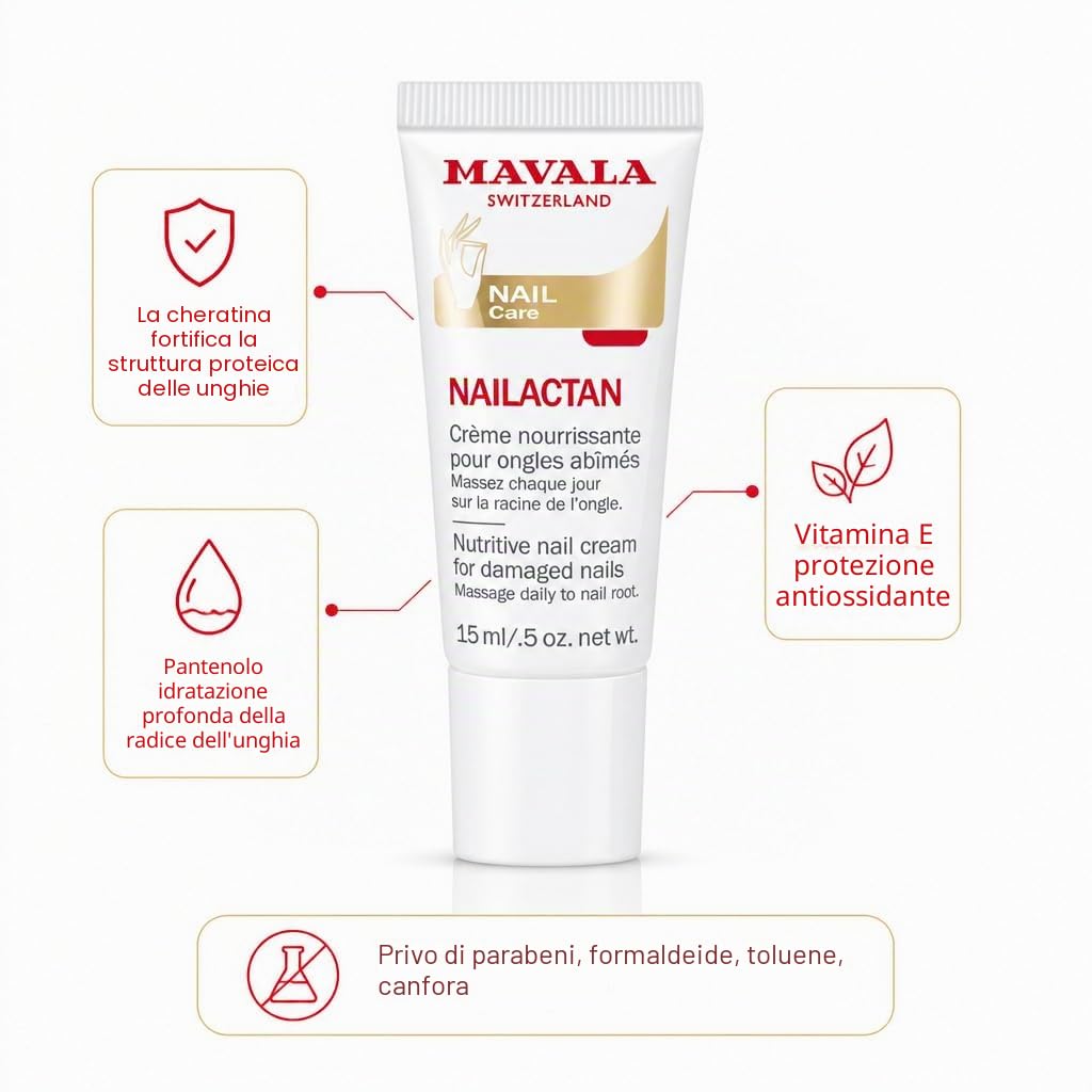 Mavala Nailactan Nutritive Nail Cream 15ml