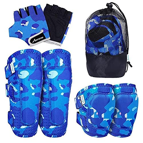 Genouillères sport enfants L/XL avec protège-coudes et gants roller - 2