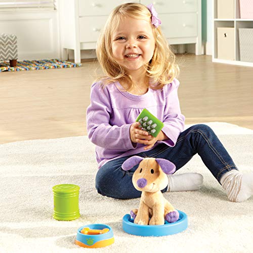 Puppy Care Learning Resources Coffret de jeu d'imitation chien dès 2 ans - 2