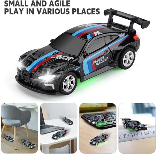 Image of Bestie toys 1:64 Scale APP Controllable Mini Alloy Toy Car 3 Speed Adjustment Type C Charging 2.4Ghz RC Toy Car for Kids Gift Toy(Mix Color As per Stock)
