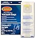 EnviroCare Replacement Micro Filtration Vacuum Cleaner Dust Bags for Panasonic Types U, U-3, U-6-9 Pack