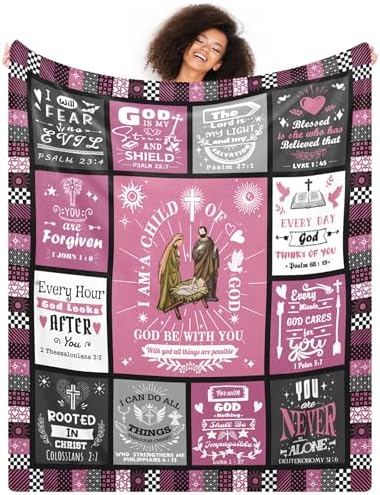 Pink Throw Blanket Gifts for Women 60