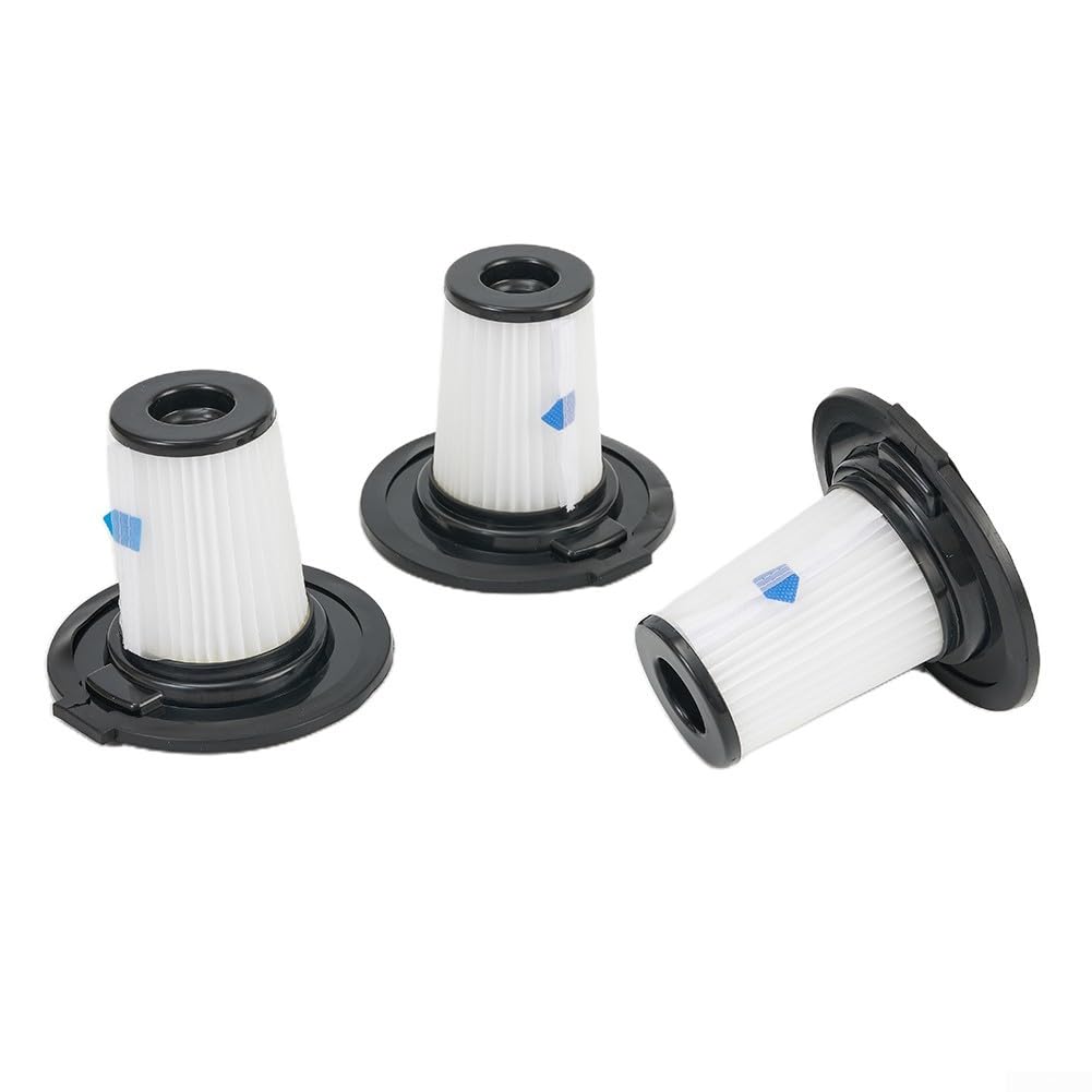 3 Replacement Filters for VonHaus 2 in 1 For Vacuum Model 07200 and 07796 Efficient Dust Filtration