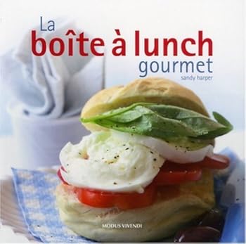 Paperback La boîte à lunch gourmet [French] Book