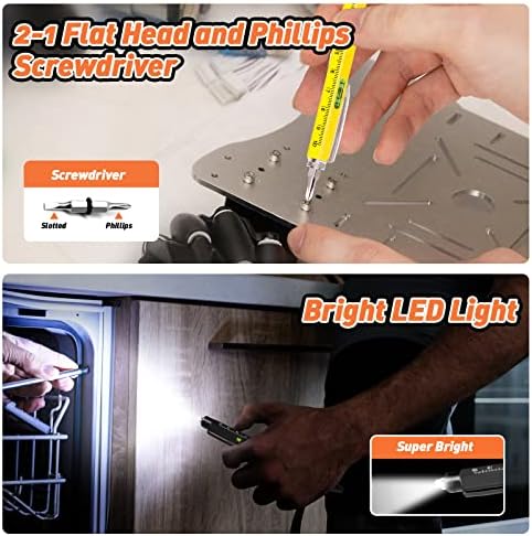 Miniatura 5 de KEZKALS Regalos de calcetines para hombres, juego de bolígrafos multiherramientas 9 en 1, regalos para hombres, regalos de Navidad para hombres,