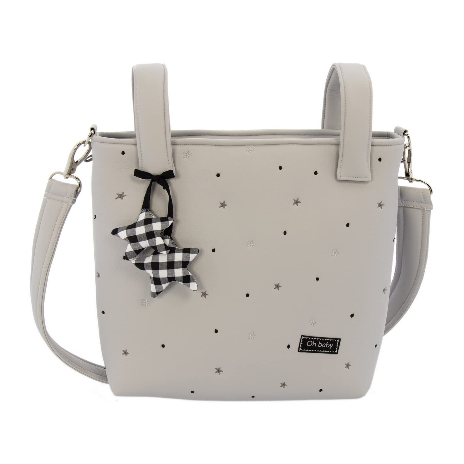 Rosy Fuentes Talega para silla de Paseo - Bolso para Silla de Paseo - Limpieza Sencilla 0-gris