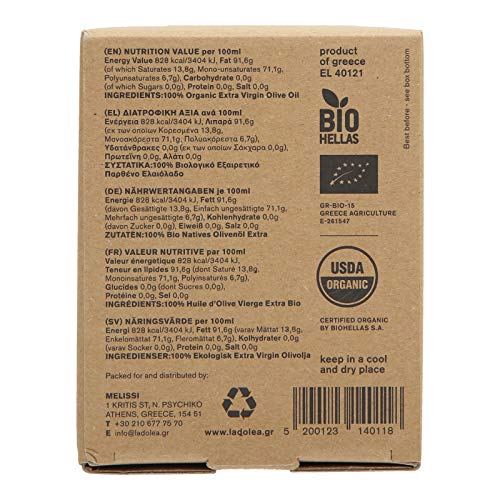 Ladolea Aceite de Oliva Extra Virgen Orgánico miniatura 4
