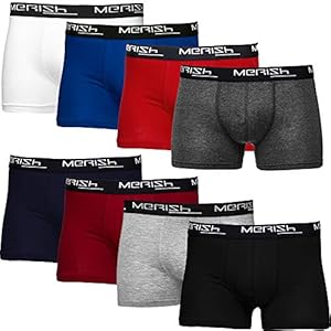 MERISH Boxershorts Herren 8er/12er Pack S-5XL Unterwäsche Unterhosen Männer Men Retroshorts 213 + 218