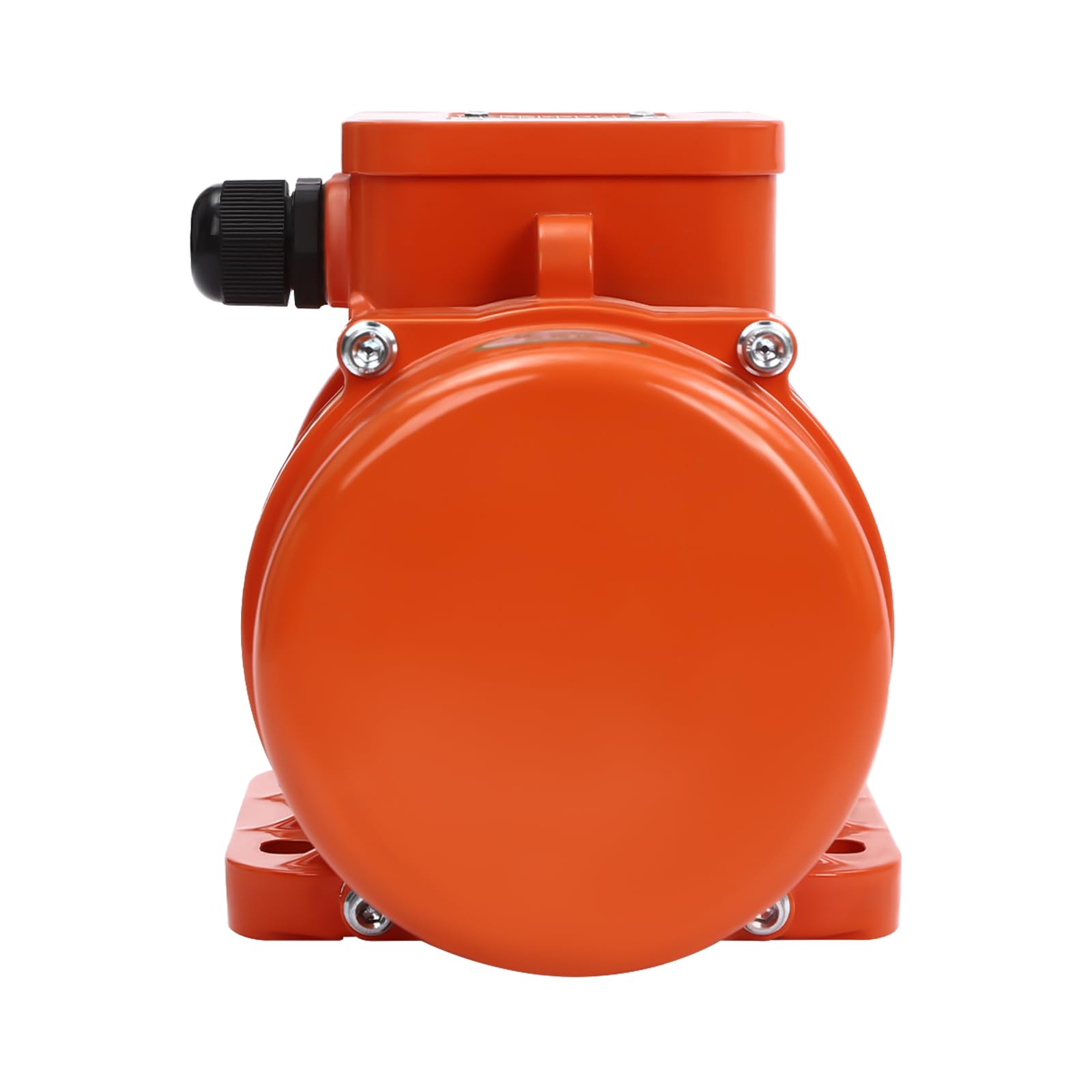 Vibration Motor Beton Rüttler Vibrationsmotor Betonverdichter Asynchroner für Elektrizität, Mechanische Geräte, Lebensmittelmaschinen 3600U/Min 180W 220V (Rot)
