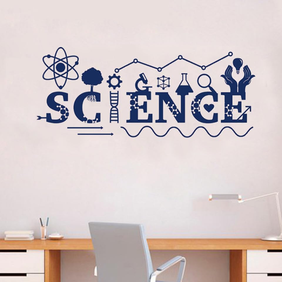 Vinilo Decorativo de Ciencia 99x42 cm Adhesivo Removible miniatura 5