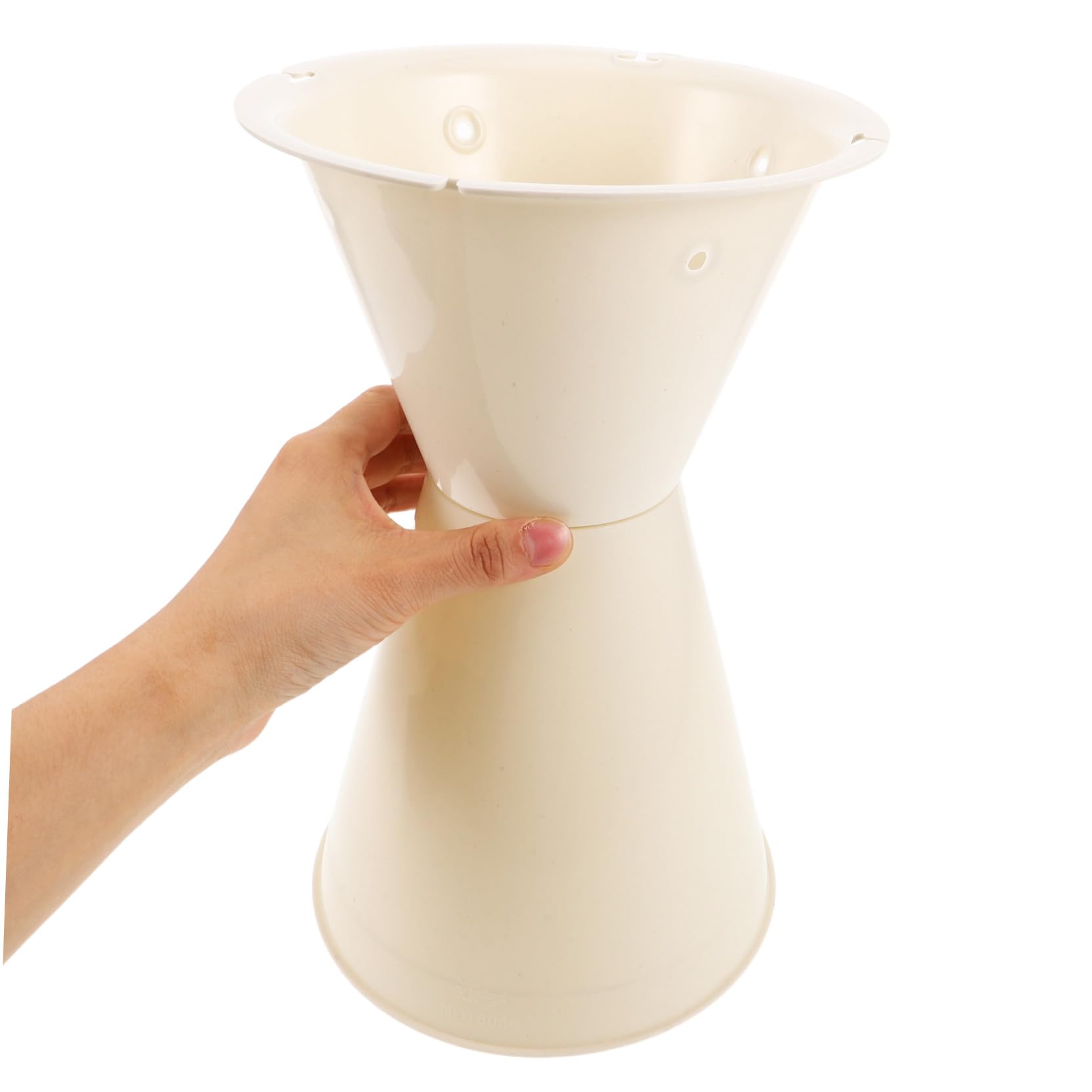 Tofficu Mini Porta Ramos de Plástico Mediano 10 Unidades con Base Fija, Delineador Floral en Tubo para Arreglos, Kit para Decoración Boda, Floristería, Hogar y Oficina