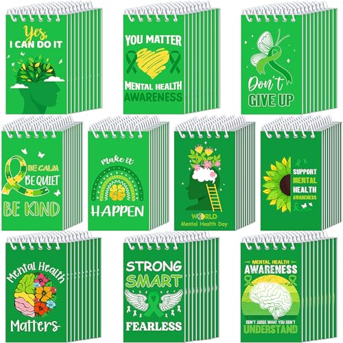 Minicadernos de bolsillo para eventos de salud mental y notas diarias en talleres