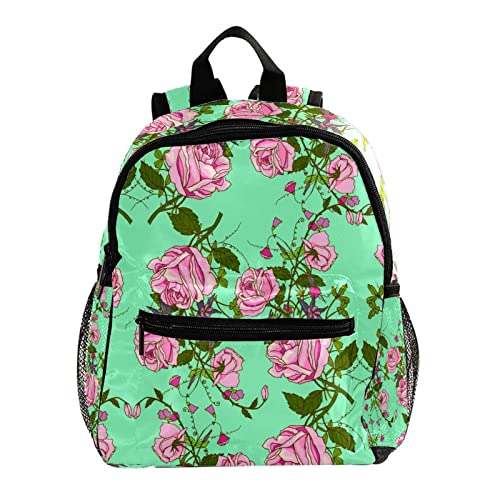 Sac à dos pour garçons et filles rouge à étoiles blanches 30,5 cm