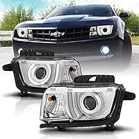 AmeriLite for 2010-2013 Chevy Camaro 2Dr Halogen Type Black