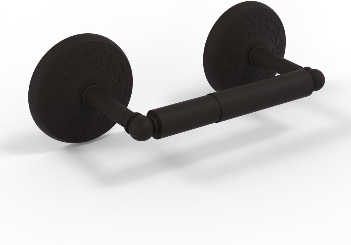 Allied Brass MC-24-ORB Monte Carlo Collection 2 Post Tissue Toilet Paper Holder, Oil Rubbed Bronze