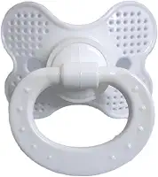 Chupeta Rendinha LB Bico RN Redondo Silicone N1 BR, Sonne, Branco