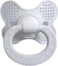 Chupeta Rendinha LB Bico RN Redondo Silicone N1 BR, Sonne, Branco