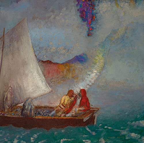Image sur toile Nordique Odilon Redon La Voile Grise, finition premium 60x90cm