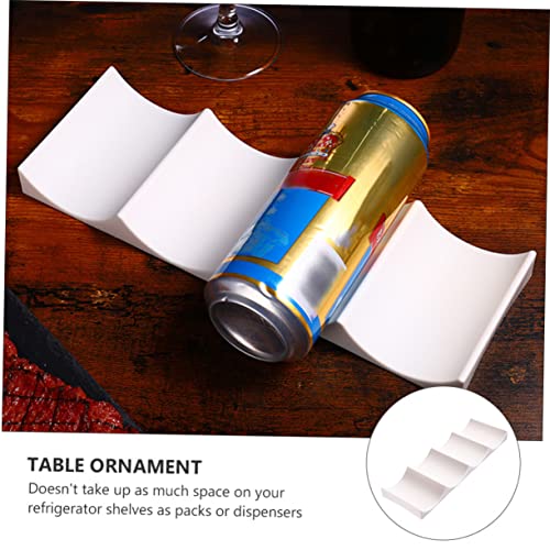 Soporte para botellas de vino estilo europeo 4pcs miniatura 5