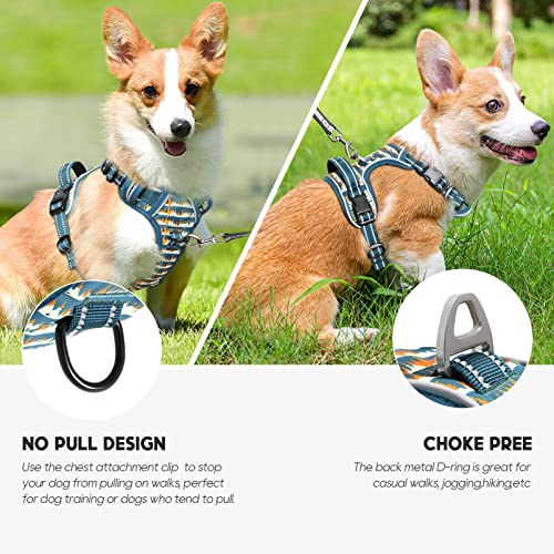 Timos No Pull Dog Harness Release at Neck Reflective 3 Snap Buckles Adjustable No Choke Pet Vest with Front Back 2 Leash Clips Soft Padded Control Training Handle for Small Medium Large Dogs Cucciolini Doodles Timos no pull dog harness release at neck reflective 3 snap buckles adjustable no choke pet vest with front back 2 leash clips soft padded control training handle for small medium large dogs cucciolini doodles