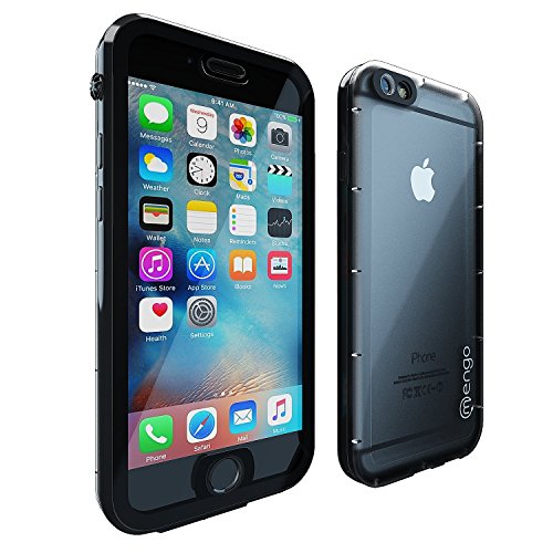 Mengo Hydro Series iPhone 6S Waterproof Case (4.7” Version) Super Thin, Light Weight, Dustproof, Shockproof (Black)