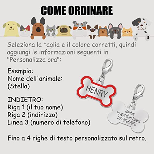 SEXISTIKAS Medaglietta Personalizzata per Animali